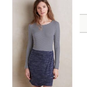 XS Anthropologie mixed striped dress